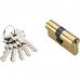 Цилиндр ключ-ключ ADDEN BAU CYL 5-60 KEY золото