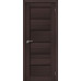 Межкомнатная дверь Браво-22 Wenge melinga/Black Shine