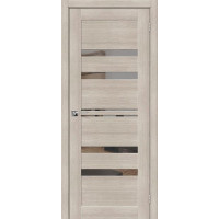 Межкомнатная дверь Браво-30 Cappuccino melinga/Mirox Grey