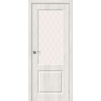 Межкомнатная дверь Скинни-13 сasablanca/White Сrystal
