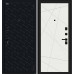 Входная Дверь Кьюб RBE total black/super white