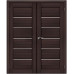 Двустворчатая дверь Браво 22 Wenge Melinga ДО Двустворчатая дверь Браво 22 Wenge Melinga ДО