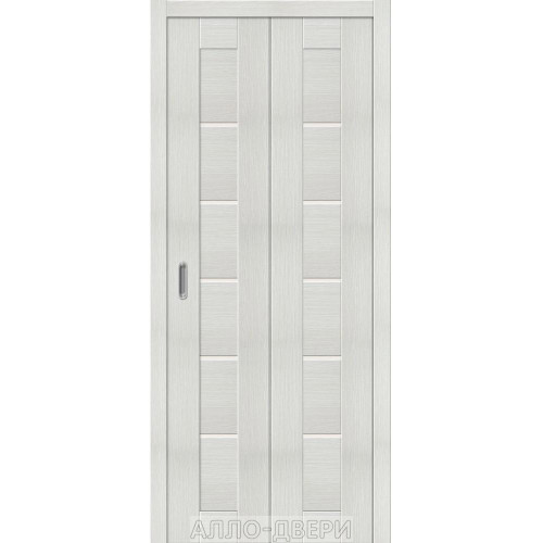 Складная дверь Браво-22 Bianco Veralinga ДО
