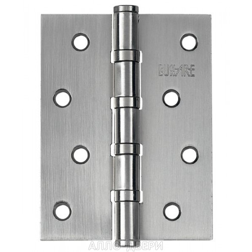 Петля врезная BUSSARE BO-20 100X75X2.5-4BB-1SC хром матовый