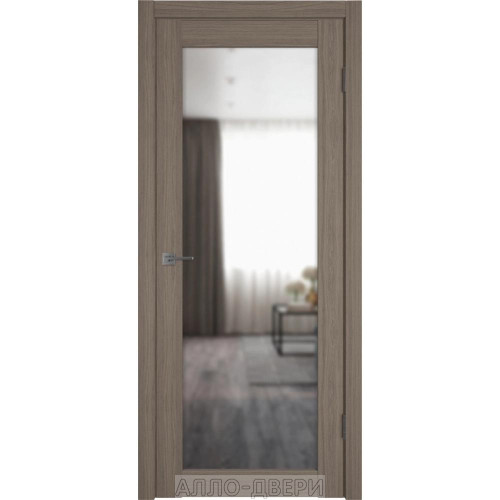 Межкомнатная дверь Atum PRO 32 Brun Oak с зеркалом