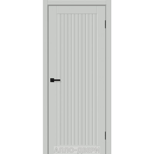 Межкомнатная дверь Браво-40, grey silk