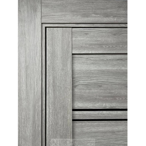 Межкомнатная дверь Atum Pro 28 Stone Oak Black Gloss ДО