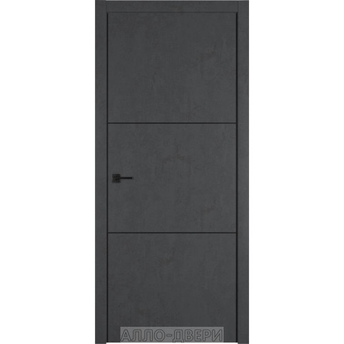 Межкомнатная дверь Urban 2 Jet Loft Black Mould Be ДГ