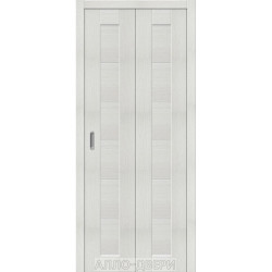 Складная дверь Браво-21 Bianco Veralinga ДГ
