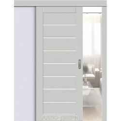 Раздвижная дверь купе Браво-22 grey silk/Magic Fog