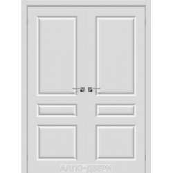 Двустворчатая дверь Скинни-14 white pro Двустворчатая дверь Скинни-14 white pro