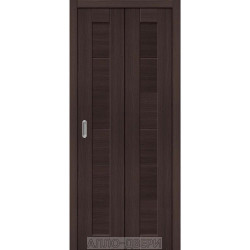 Складная дверь Браво-21 Wenge Melinga ДГ