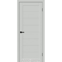 Межкомнатная дверь Браво-20, grey silk
