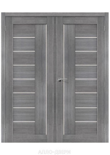 Двустворчатая дверь Браво-29 grey melinga ДО Двустворчатая дверь Браво-29 grey melinga ДО